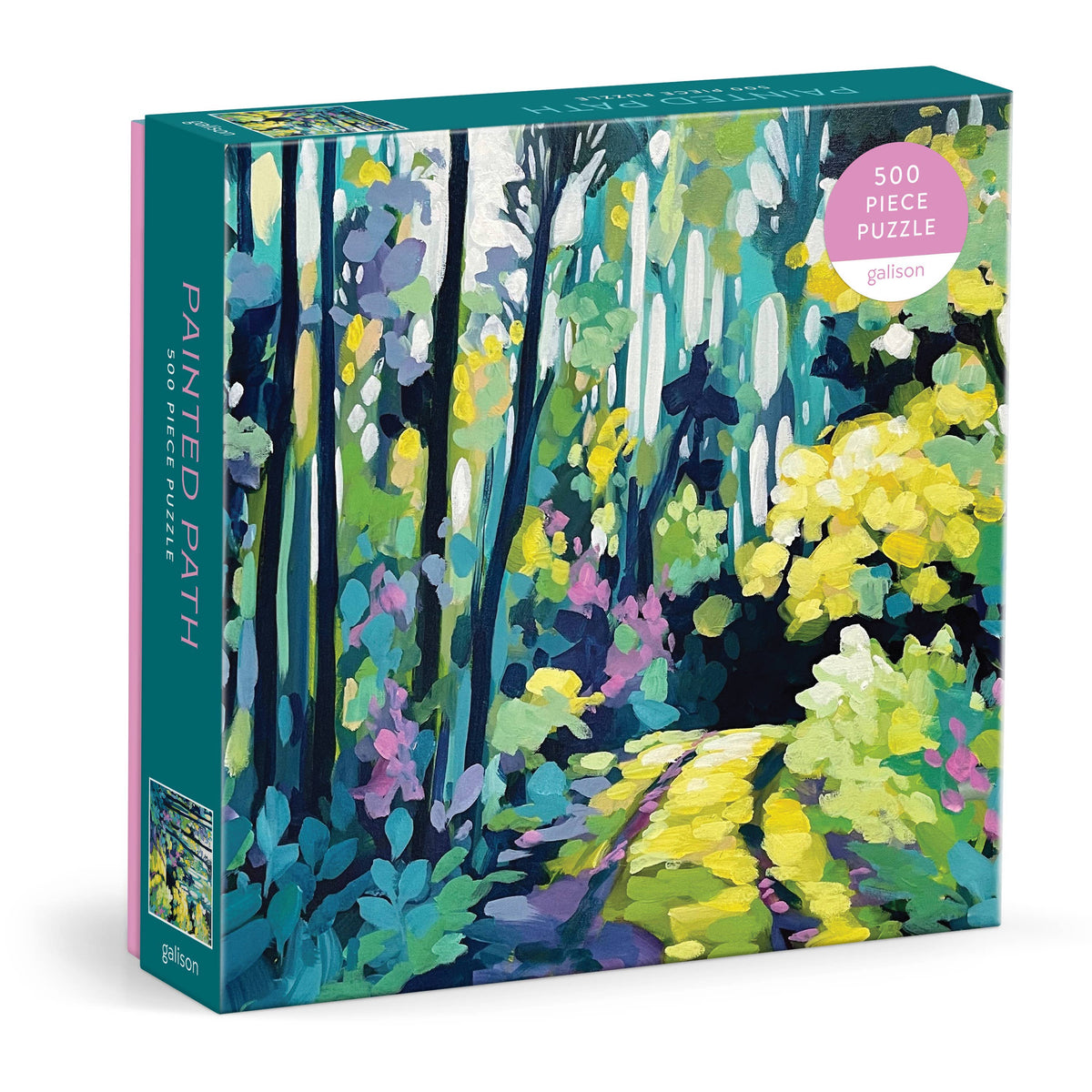 Painted Path, 500-piece puzzle, Galison