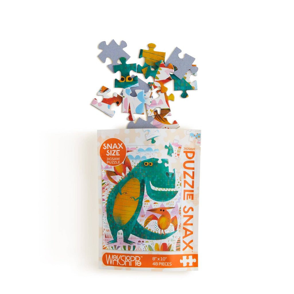 T-Rex and Friends, 48-piece kids' puzzle, WerkShoppe