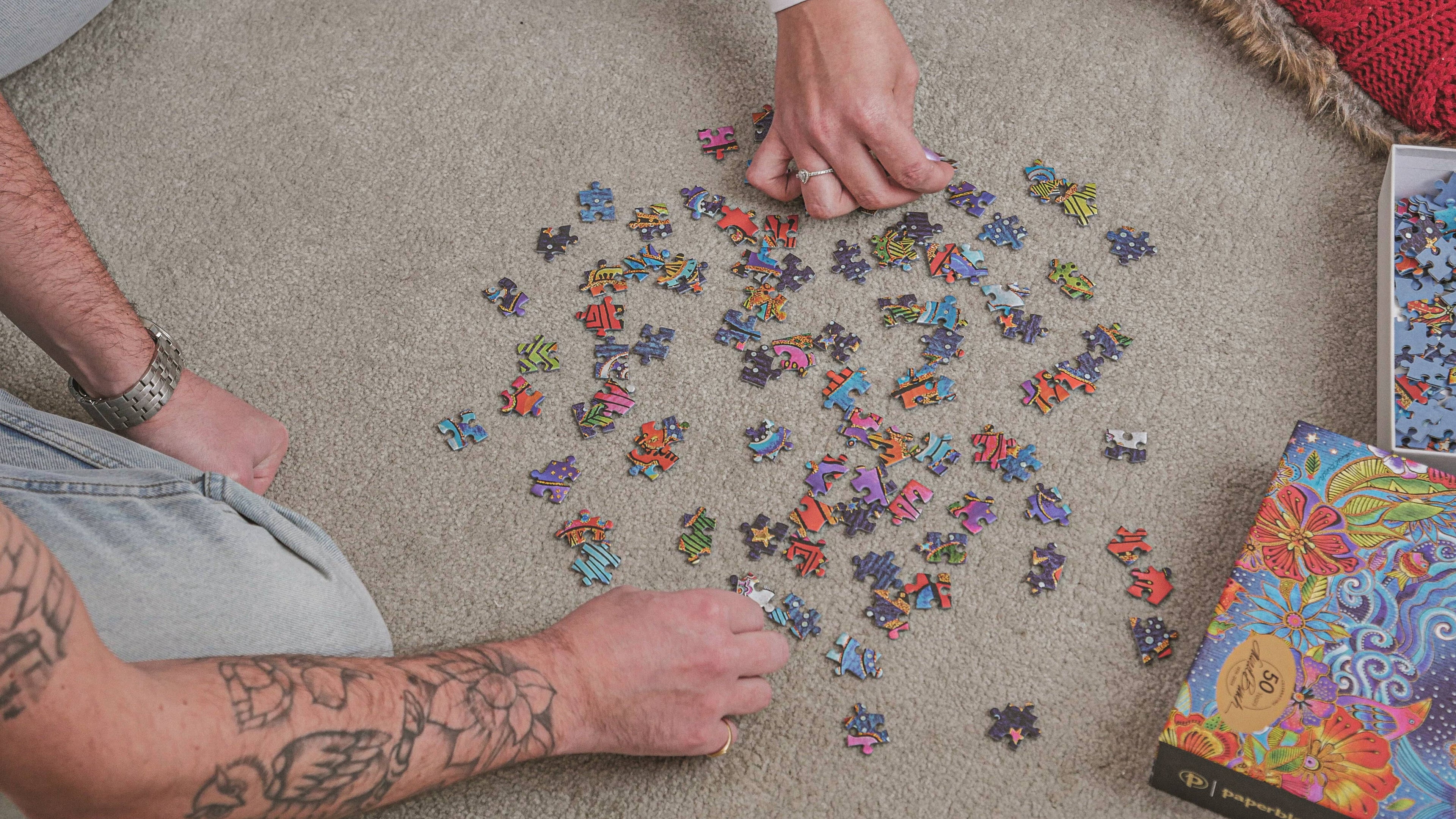 Celestial Magic, 1000-piece foil-accented puzzle, Paperblanks