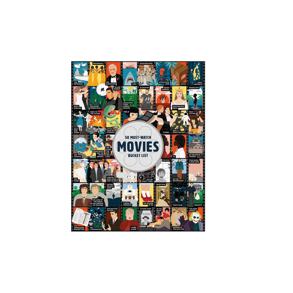 50 Must-Watch Movies (Bucket List), 1000-piece puzzle, Ridley's