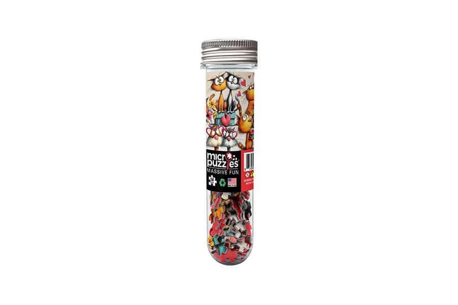 Lovable Cats, 150-piece mini puzzle, Micro Puzzles