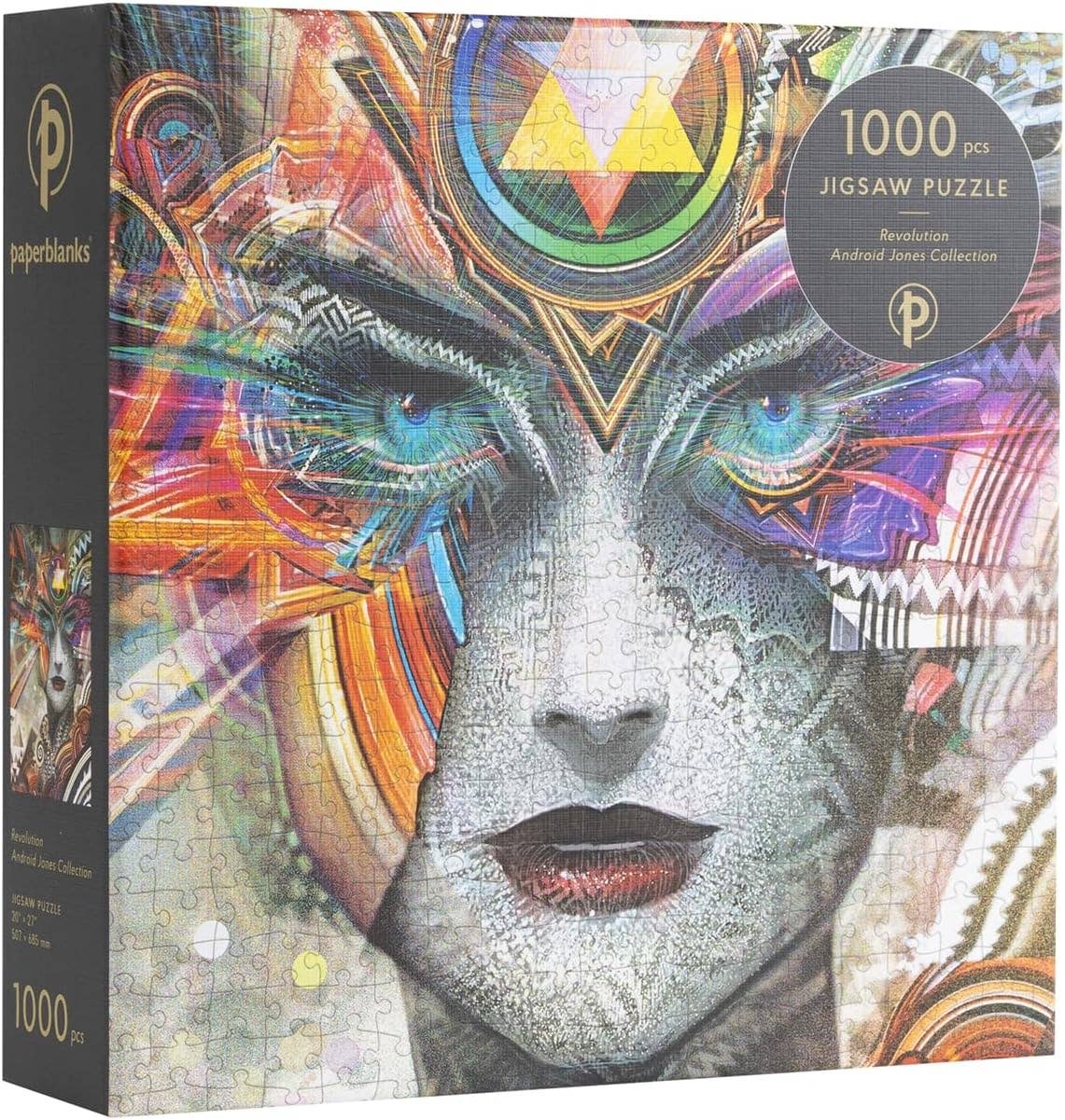 Revolution, 1000-piece foil-accented puzzle, Paperblanks