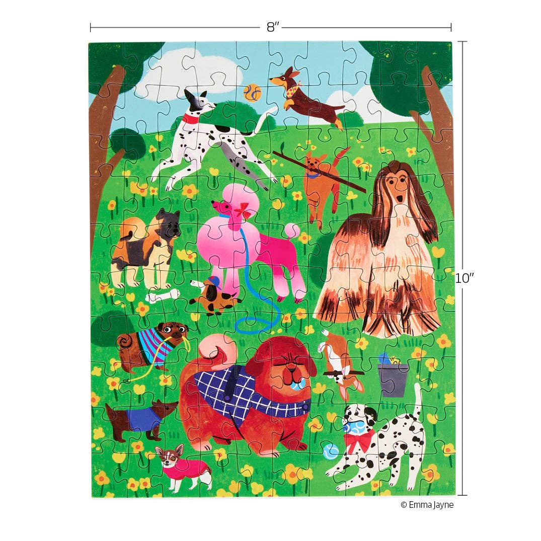 Puppy Park, 100-piece puzzle, WerkShoppe
