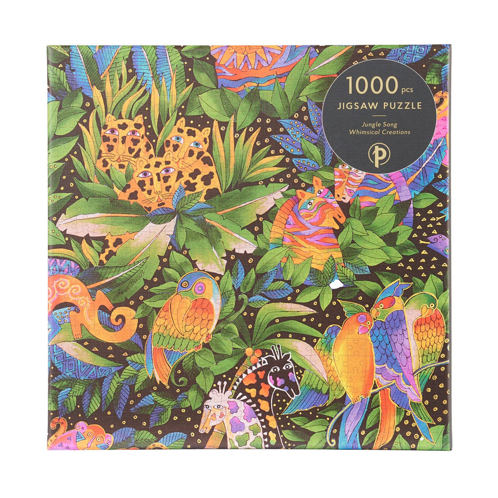 Jungle Song, 1000-piece foil-accented puzzle, Paperblanks