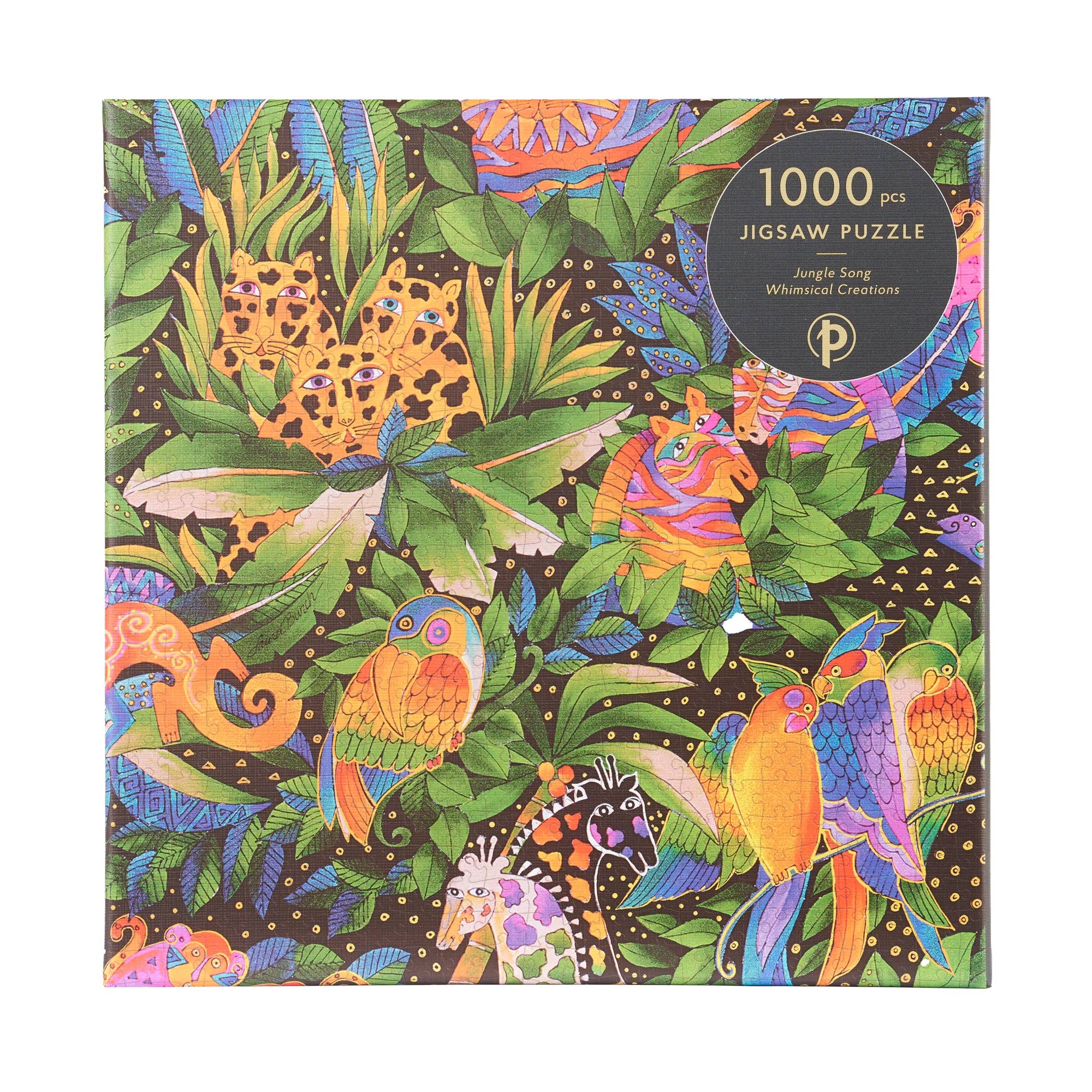 Jungle Song, 1000-piece foil-accented puzzle, Paperblanks