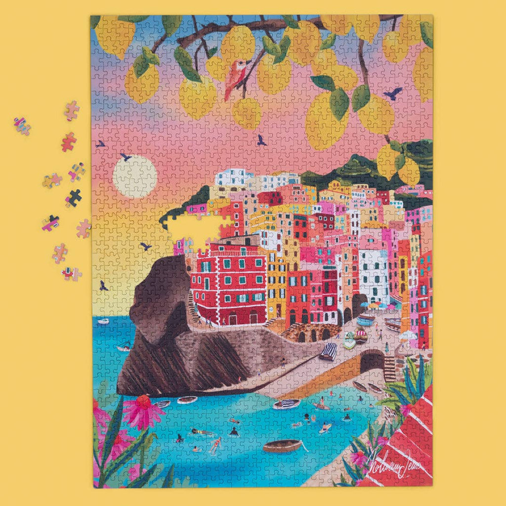 Cinque Terre, 1000-piece puzzle, WerkShoppe