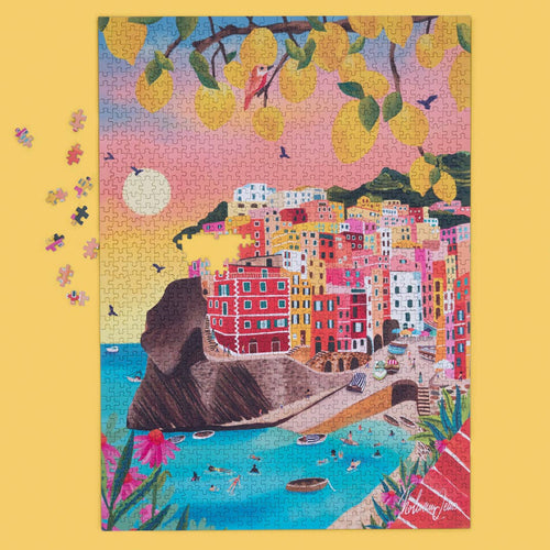 Cinque Terre, 1000-piece puzzle, WerkShoppe