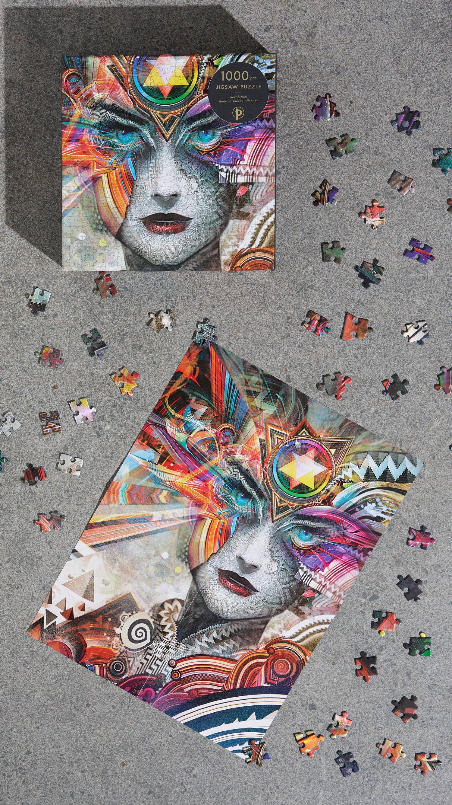 Revolution, 1000-piece foil-accented puzzle, Paperblanks