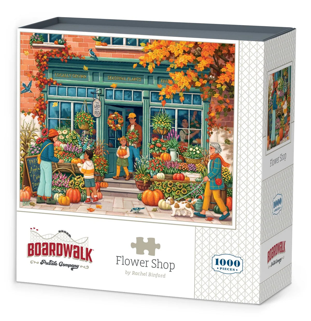 Flower Shop, 1000-piece puzzle, Boardwalk