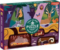 Forest Above and Below, 100-piece kids' double-sided puzzle, Mudpuppy