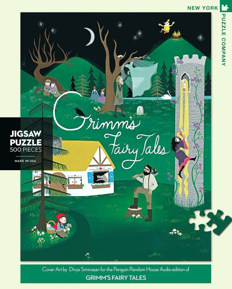 Grimm's Fairy Tales, 500-piece puzzle, New York Puzzle Company