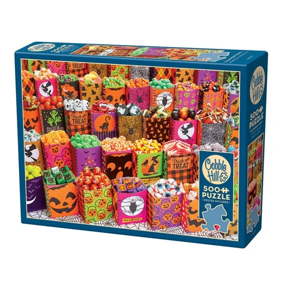 Halloween Treats, 500-piece puzzle, Cobble Hill