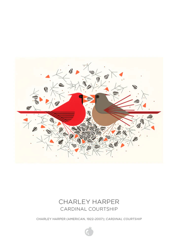 Charley Harper Puzzle Set, 2 double-sided 120-piece puzzles, Pomegranate