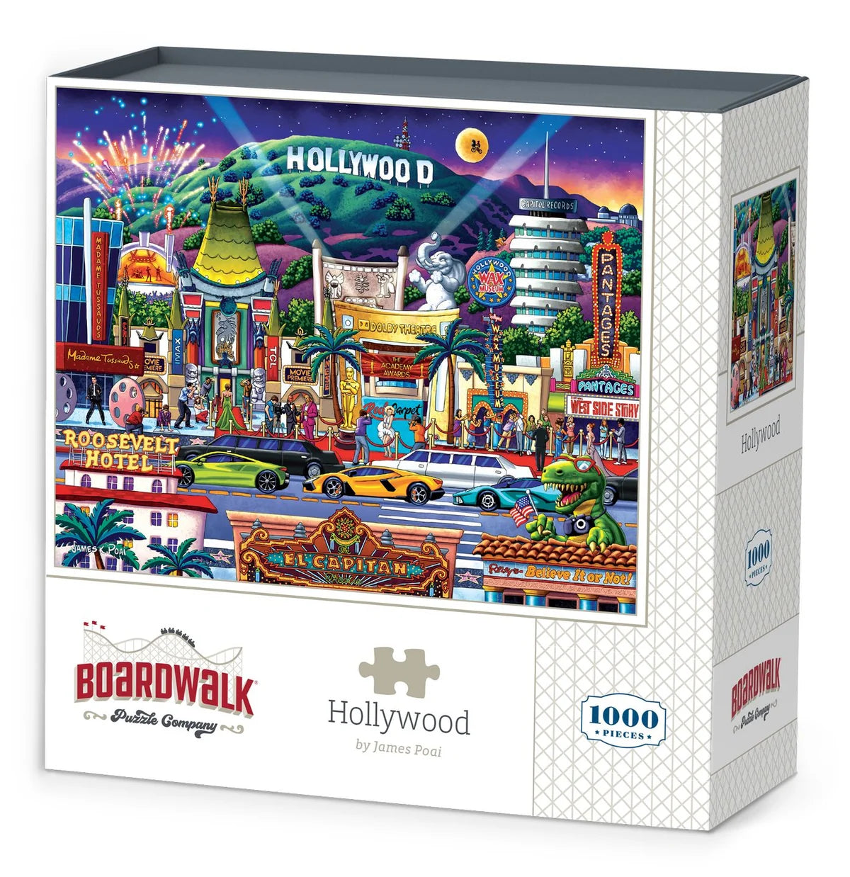Hollywood, 1000-piece puzzle, Boardwalk Puzzle Company