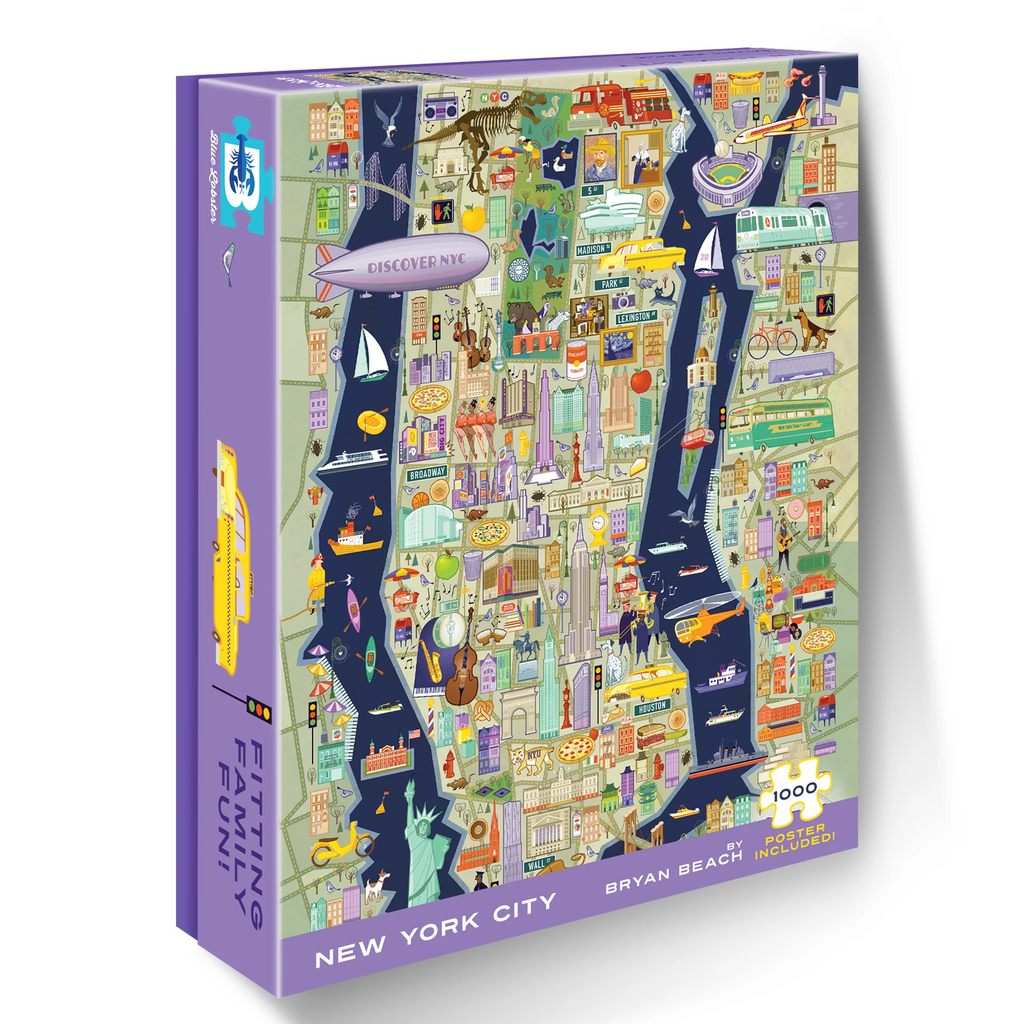 New York City, 1000-piece puzzle, Blue Lobster