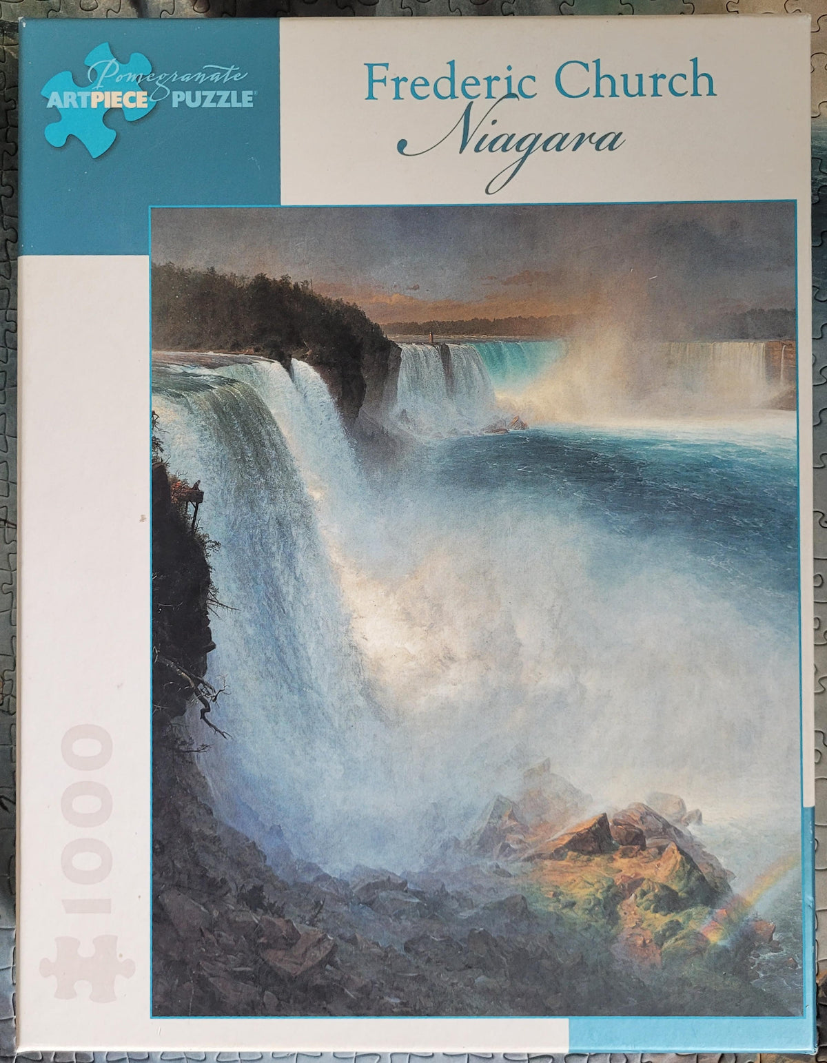 Niagara - Frederic Churc, 1000-piece puzzle, Pomegranate