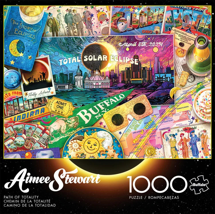 Path of Totality (Aimee Stewart), 1000-piece puzzle, Buffalo Games