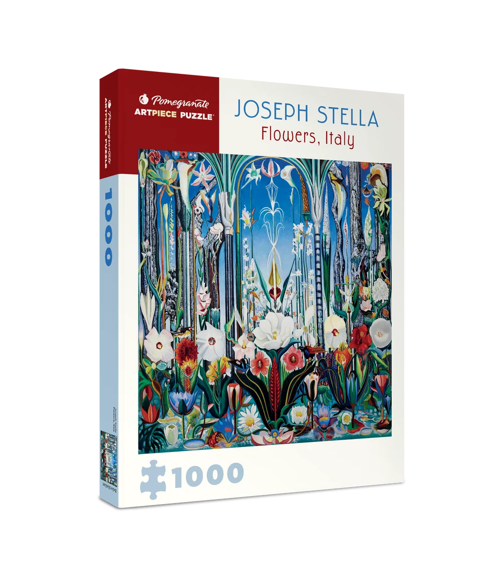 Flowers, Italy - Joseph Stella, 1000-piece puzzle, Pomegranate