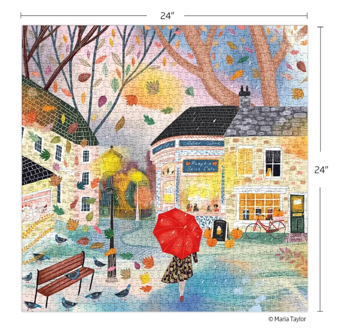 Pumpkin Spice Cafe, 1000-piece puzzle, WerkShoppe