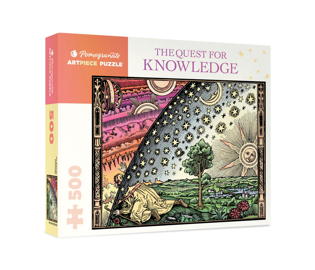 The Quest for Knowledge, 500-piece puzzle, Pomegranate