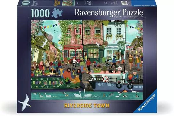 Riverside Town, 1000-piece puzzle, Ravensburger