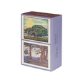William S. Rice Puzzle Set, 2 double-sided 120-piece puzzles, Pomegranate