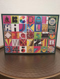 Found Alphabet, 1000-piece puzzle, Cobble Hill