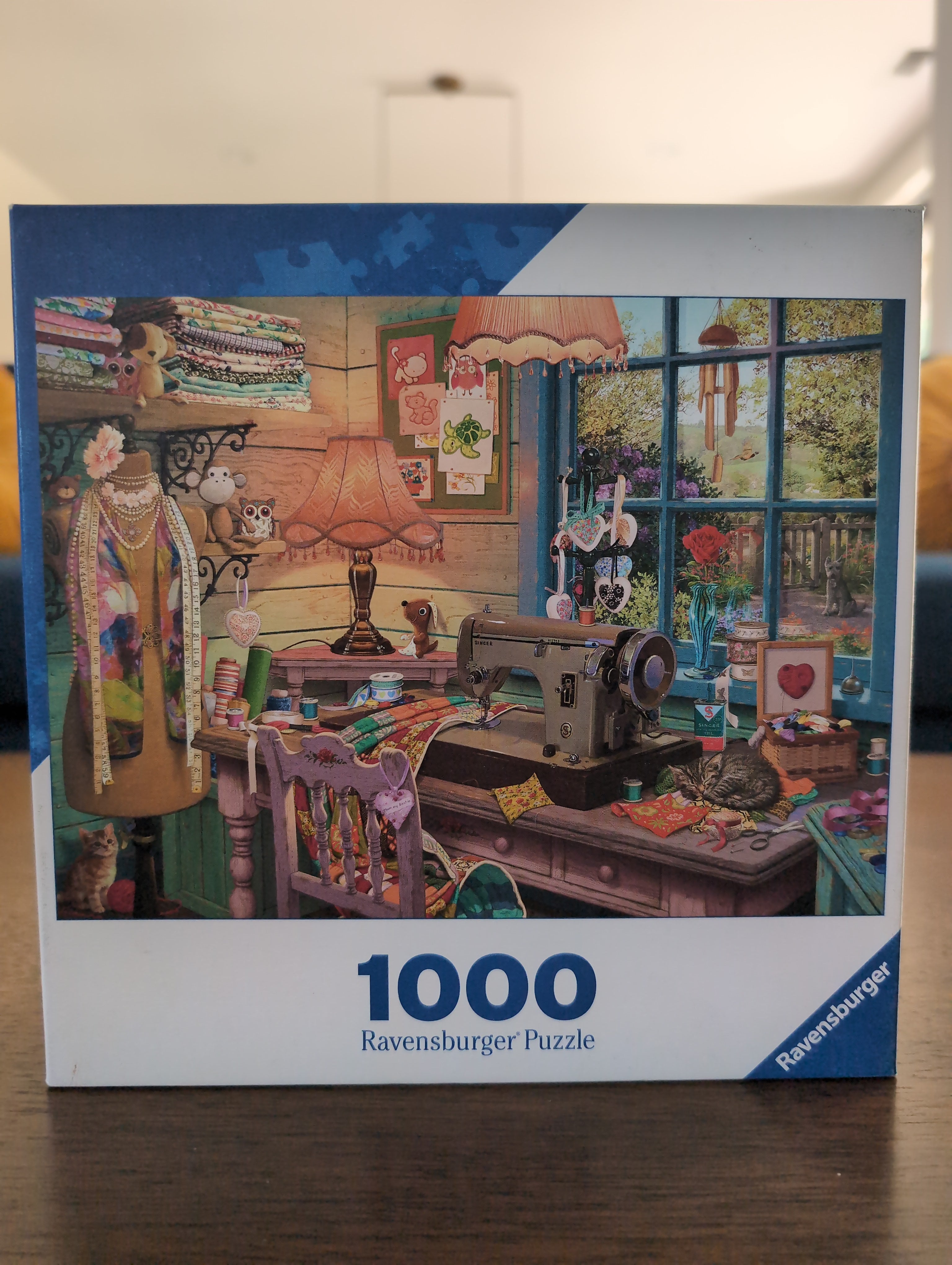 The Sewing Shed, 1000-piece puzzle, Ravensburger