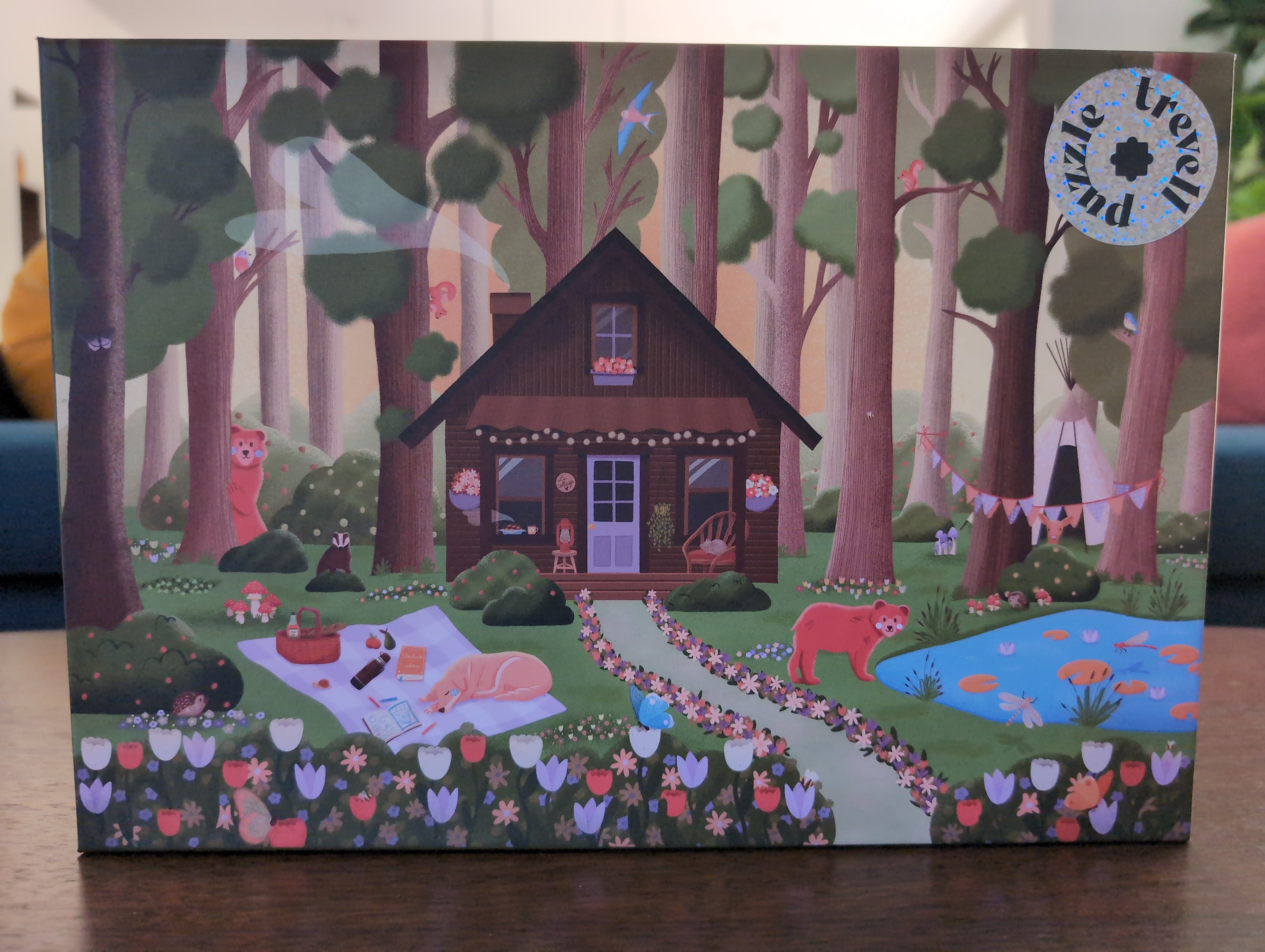 Aurore Des Bois, 1000-piece puzzle, Trevell