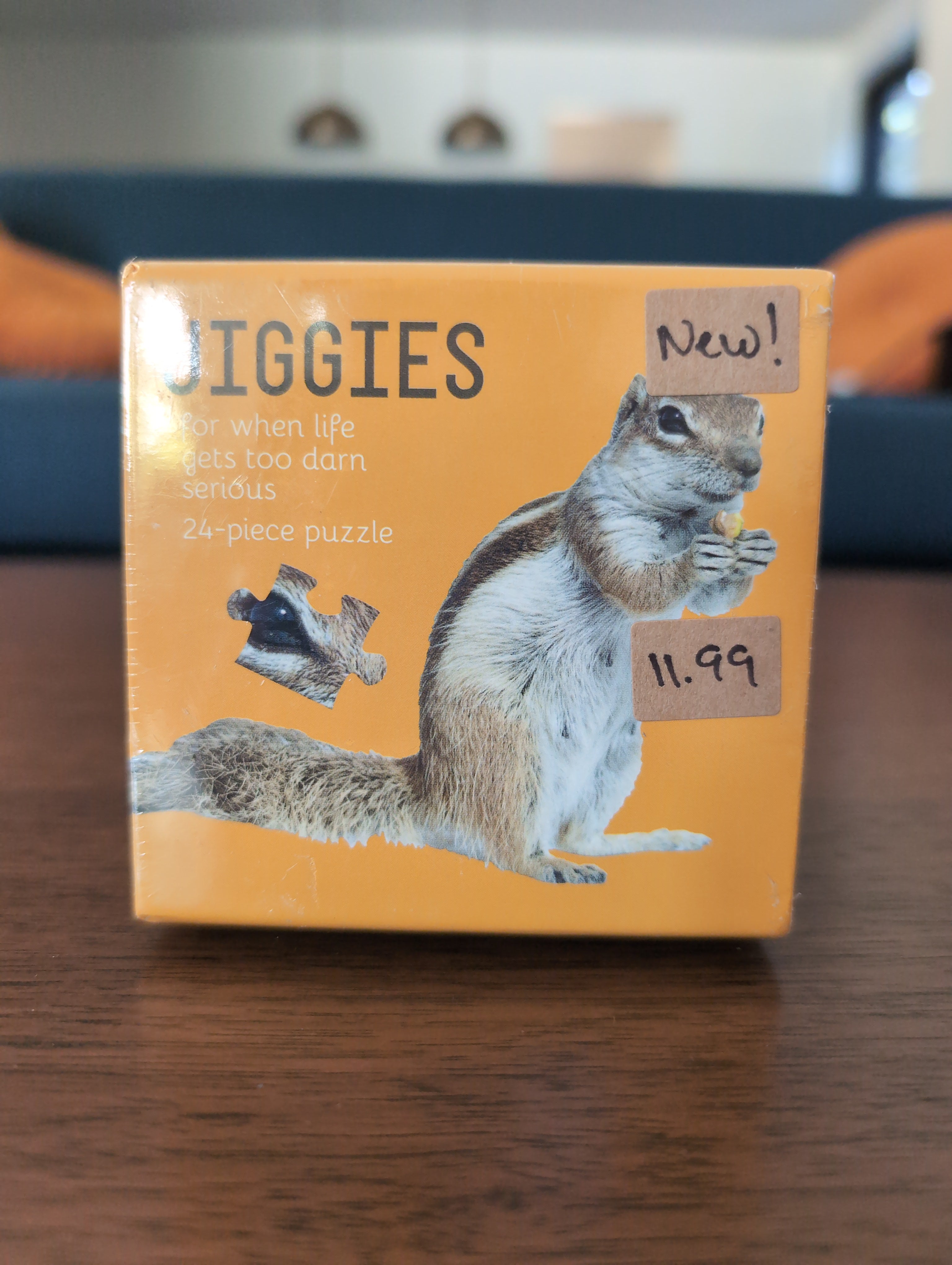 Squirrel, 24-piece puzzle, Gibbs Smith