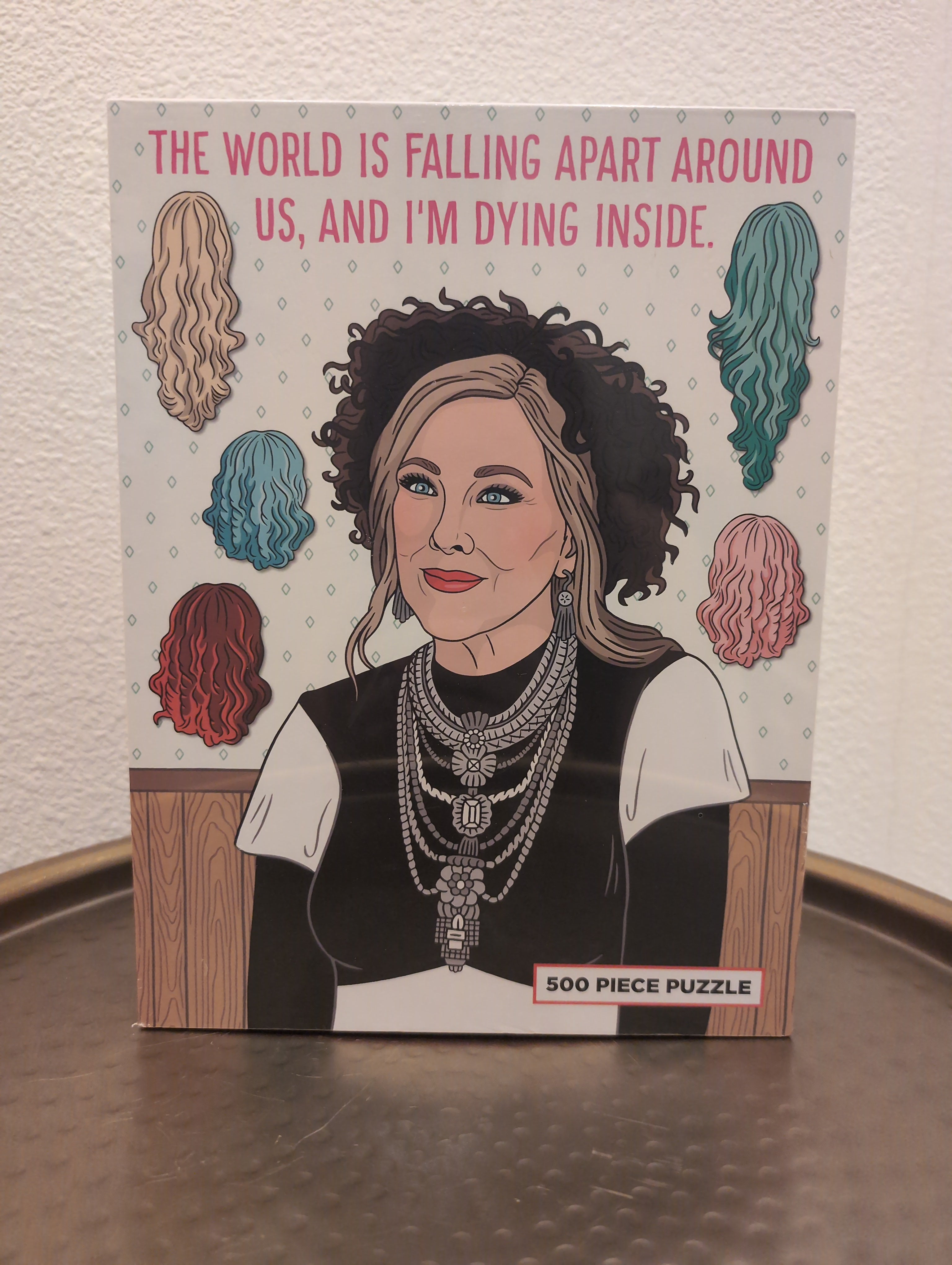 Wigging Out (Schitt's Creek), 500-piece puzzle, The Found