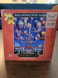Balloons over Paris, 250-piece wooden puzzle, Dowdle