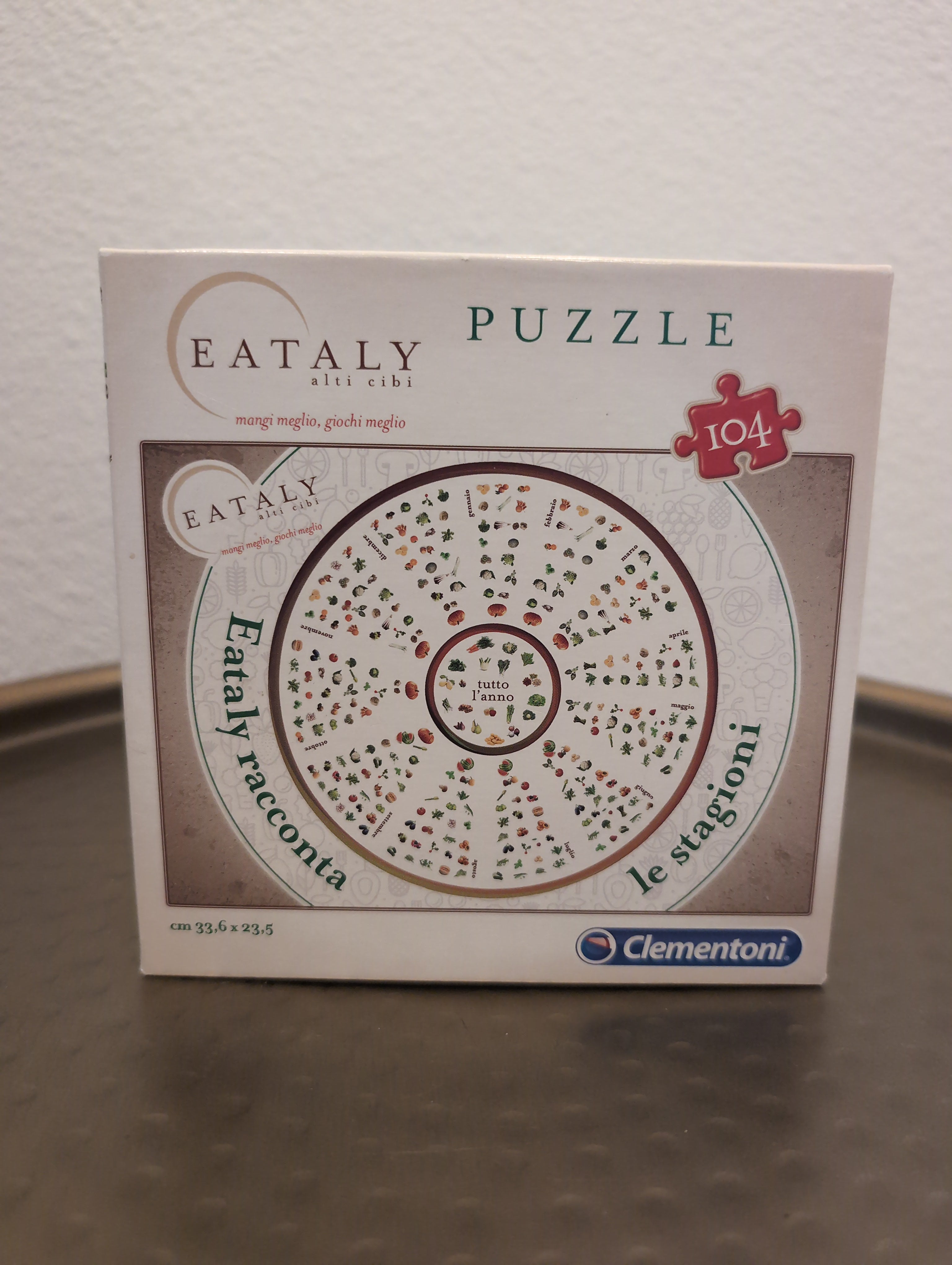 Eataly - Tutto l'Anno, 100-piece puzzle, Clementoni