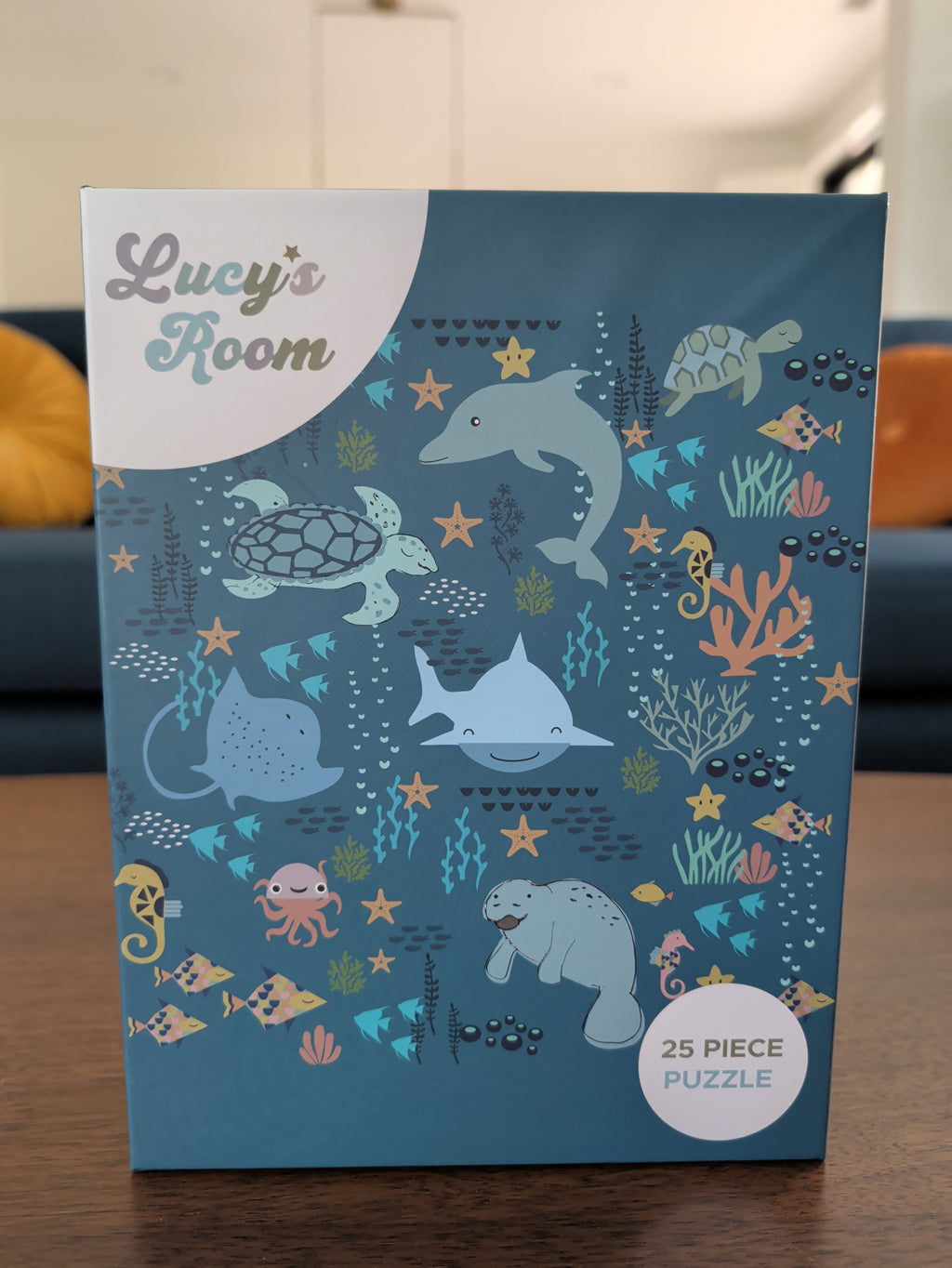 Ocean Friends (Lucy's Room), 25-piece kids' puzzle, Emerson and Friends
