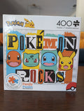 Pokemon Rocks, 400-piece family puzzle, Buffalo Games