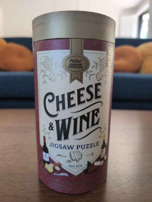Cheese and Wine, 500-piece puzzle, Ridley's Games