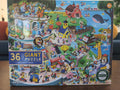 Friendly Town, 36-piece giant puzzle, eeBoo