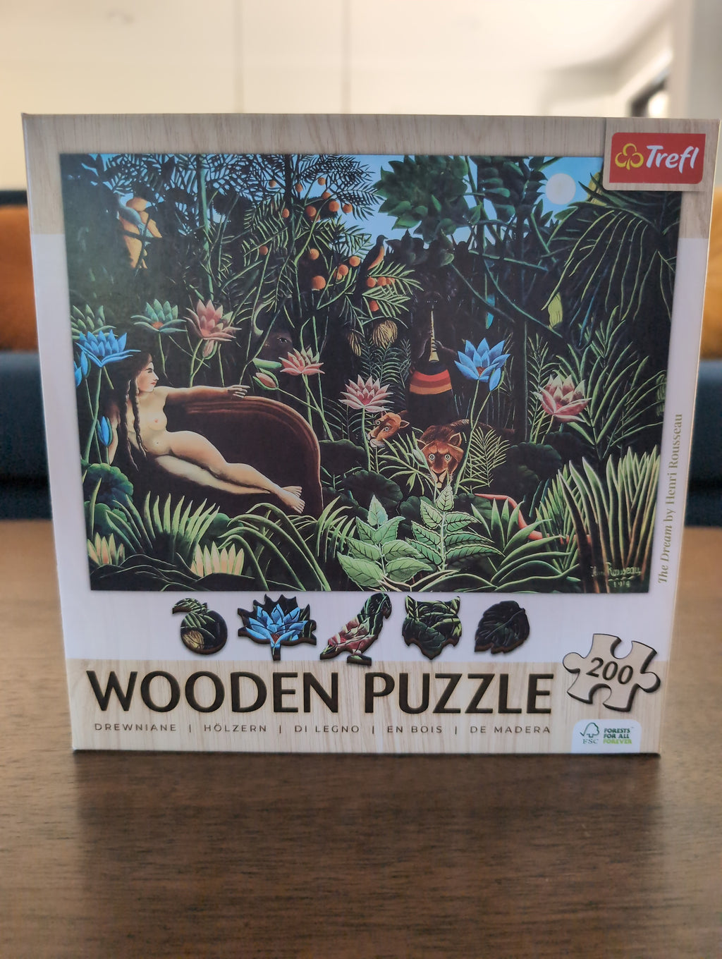 The Dream (Henri Rousseau), 200-piece wooden puzzle, Trefl