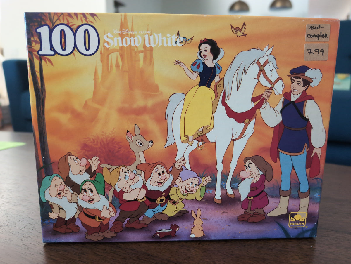 Snow White, 100-piece kids' puzzle, Golden
