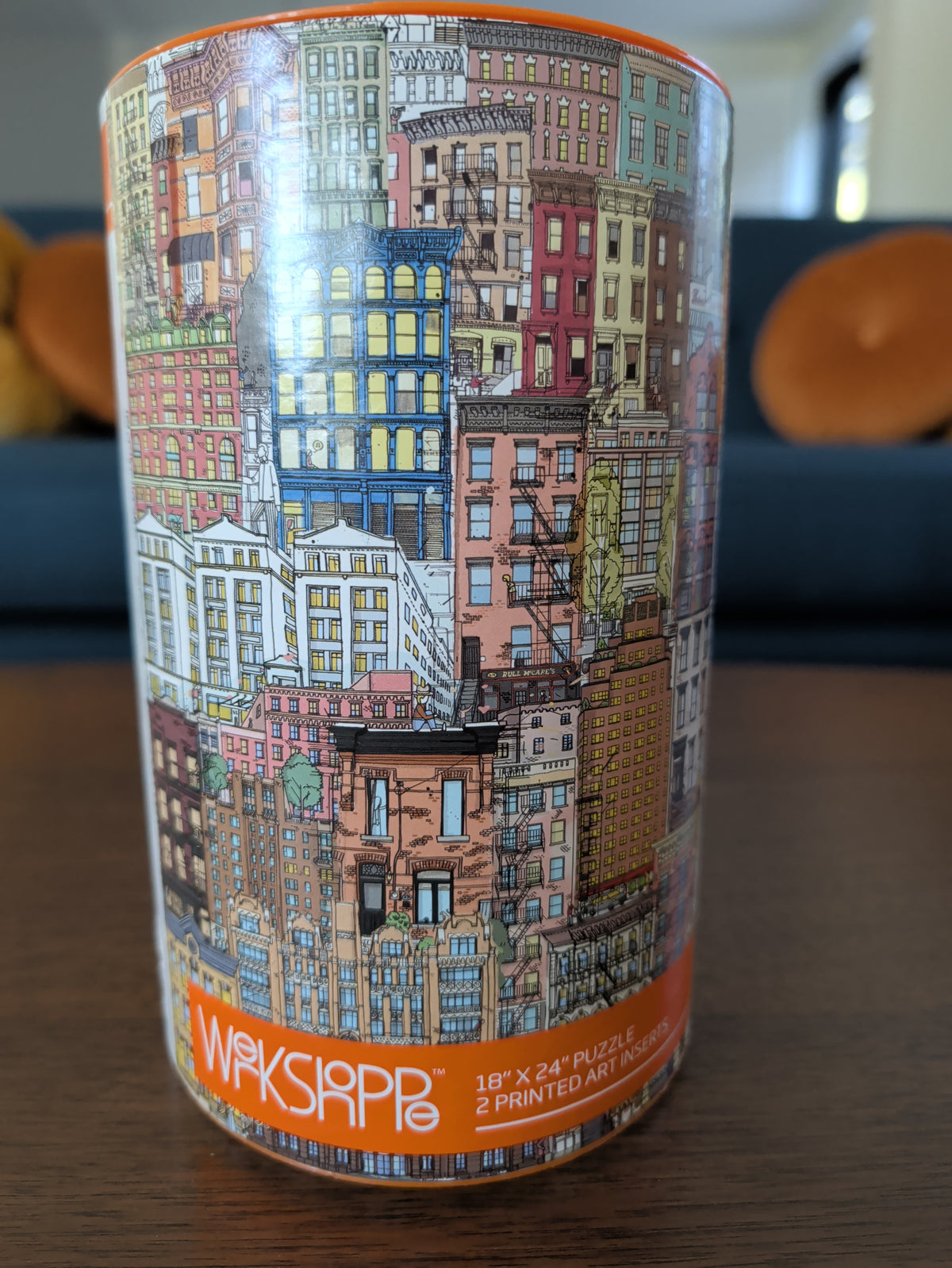 City Life, 500-piece puzzle, WerkShoppe