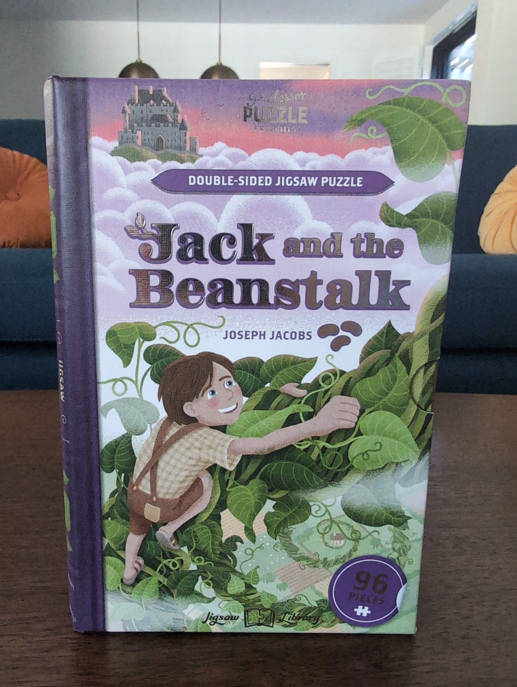 Jack and the Beanstalk, 96-piece double-sided puzzle, Professor Puzzle