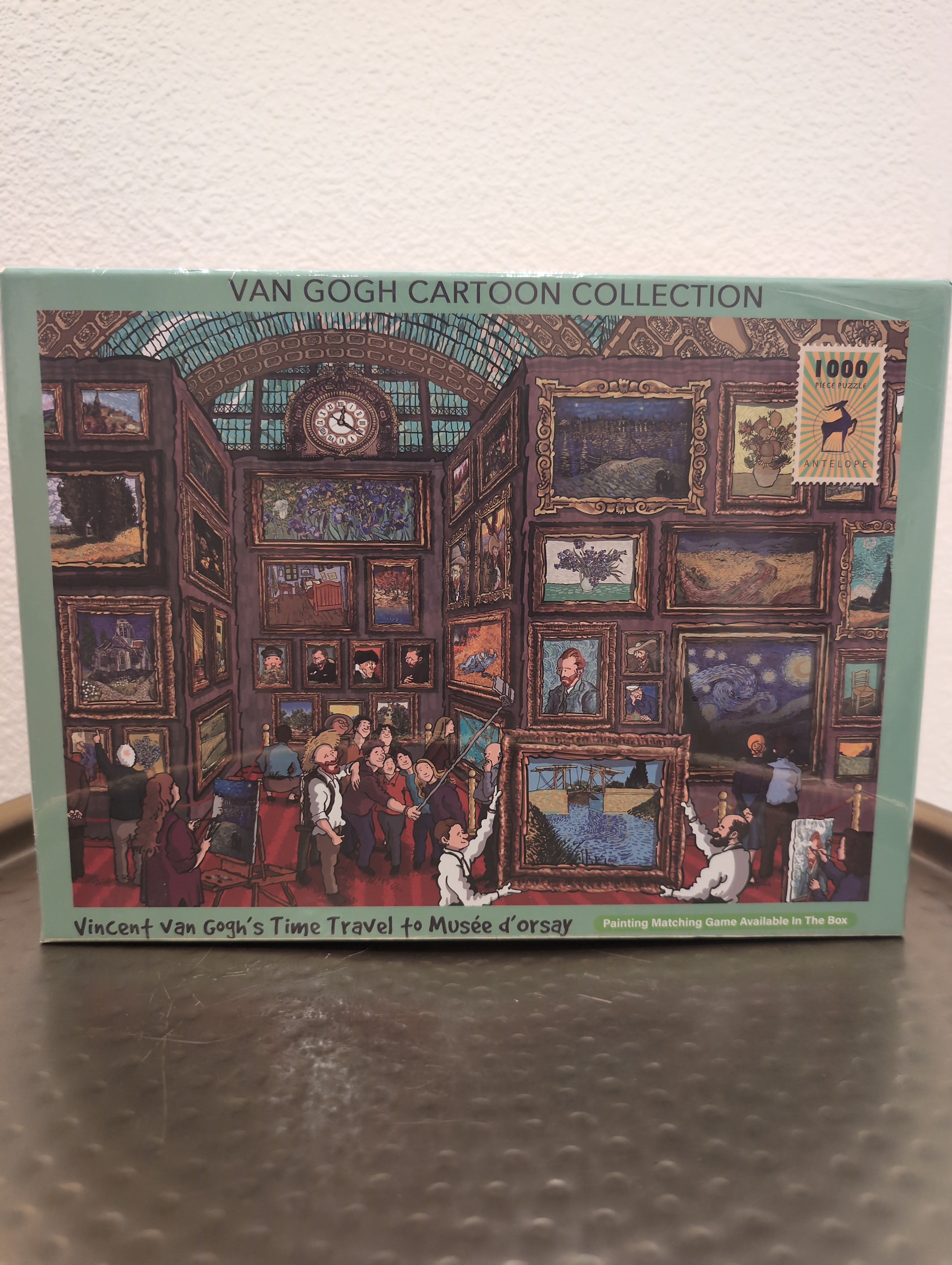 Vincent Van Gogh's Time Travel to Musee d'Orsay, 1000-piece puzzle, Antelope