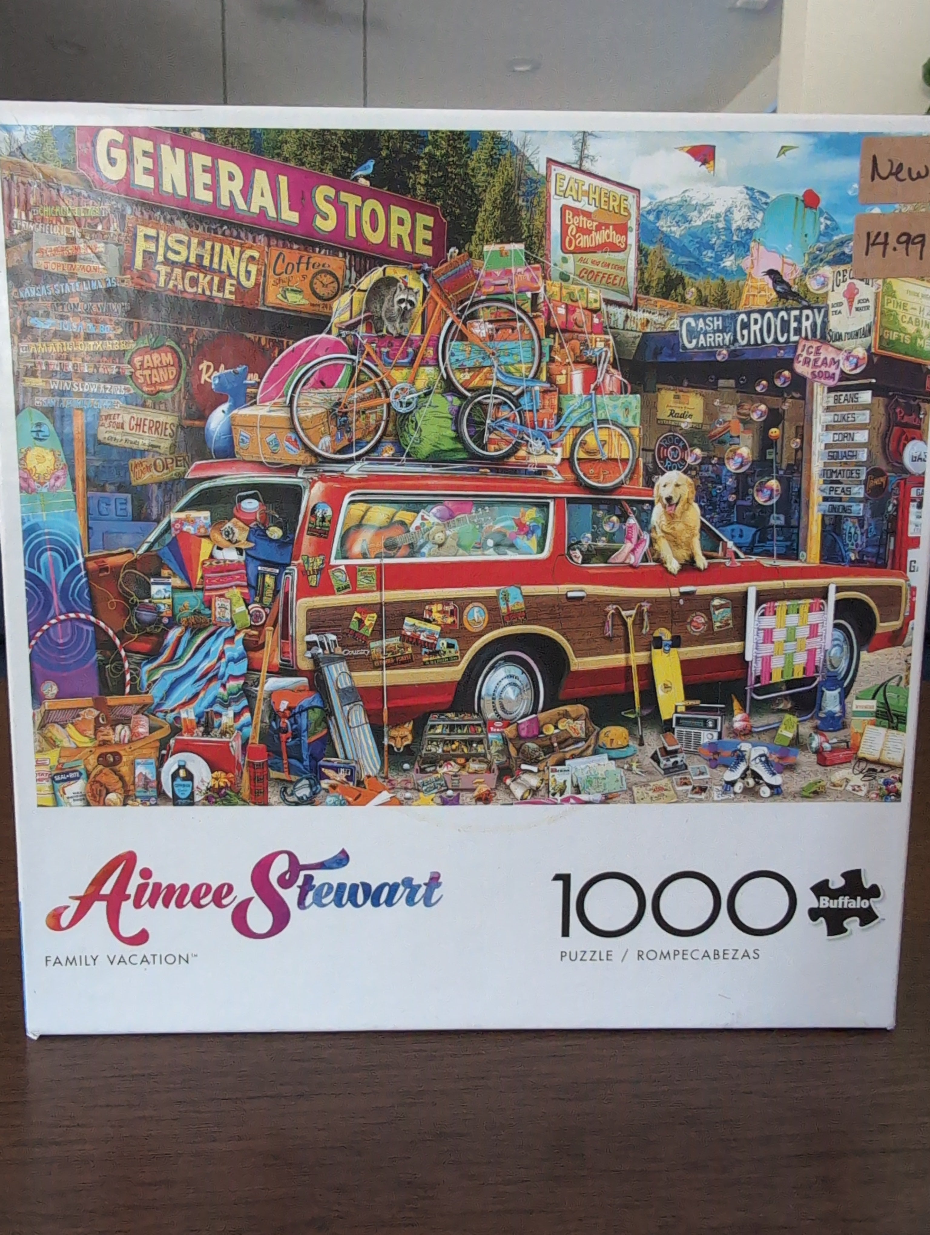 Family Vacation, 1000-piece puzzle, Buffalo Games
