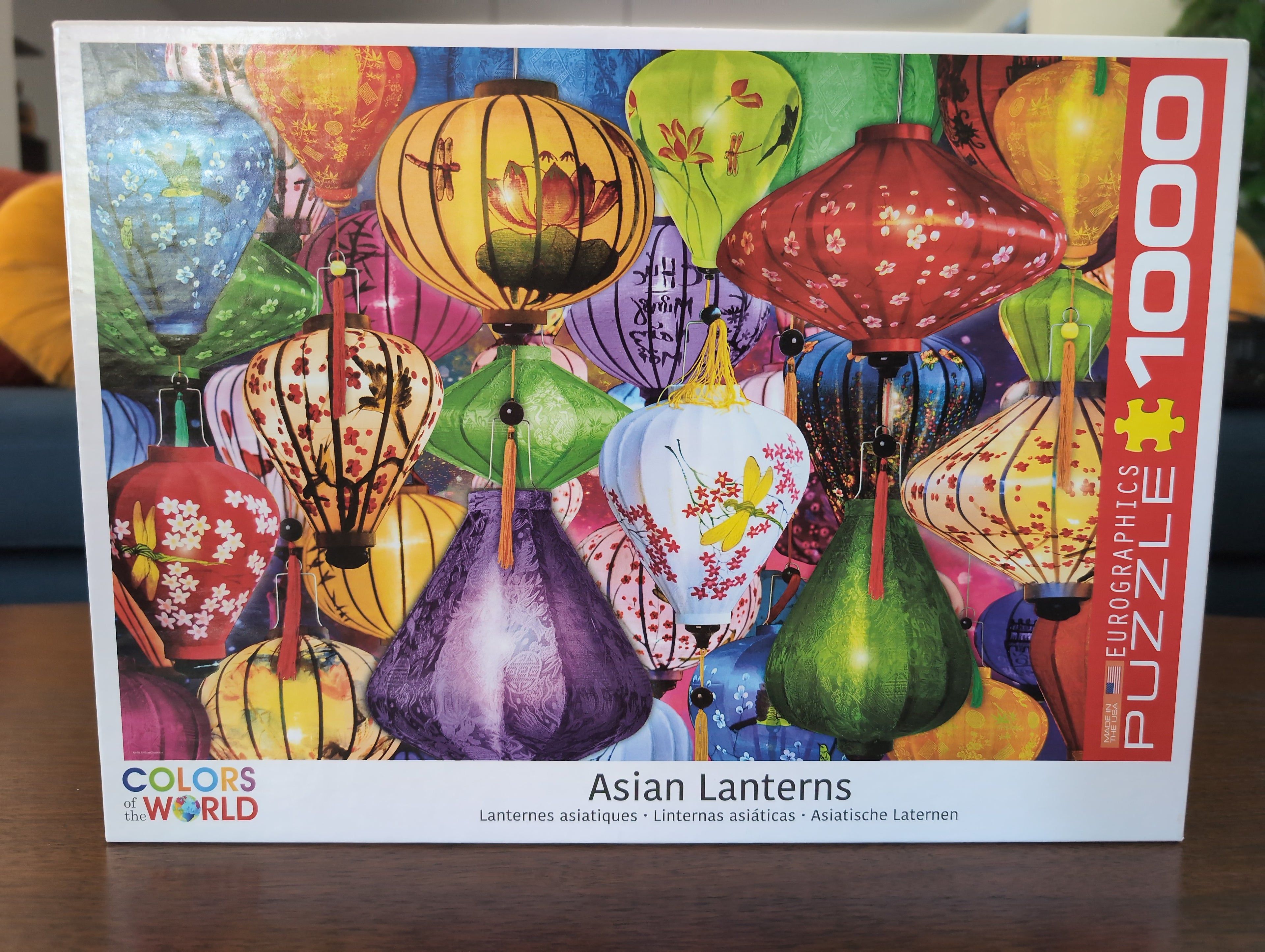 Asian Lanterns, 1000-piece puzzle, Eurographics