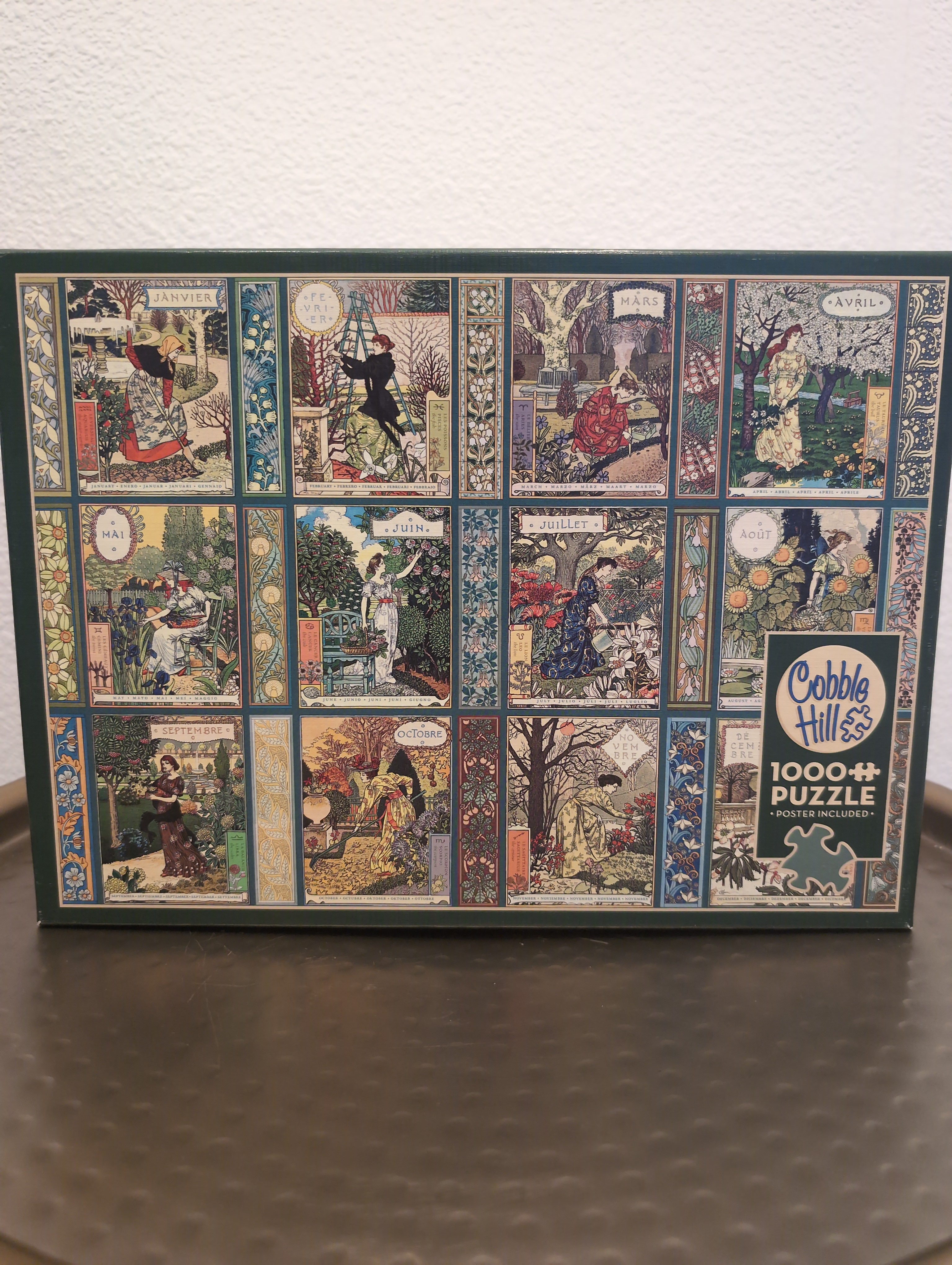 Jardiniere: A Gardener's Calendar, 1000-piece puzzle, Cobble Hill