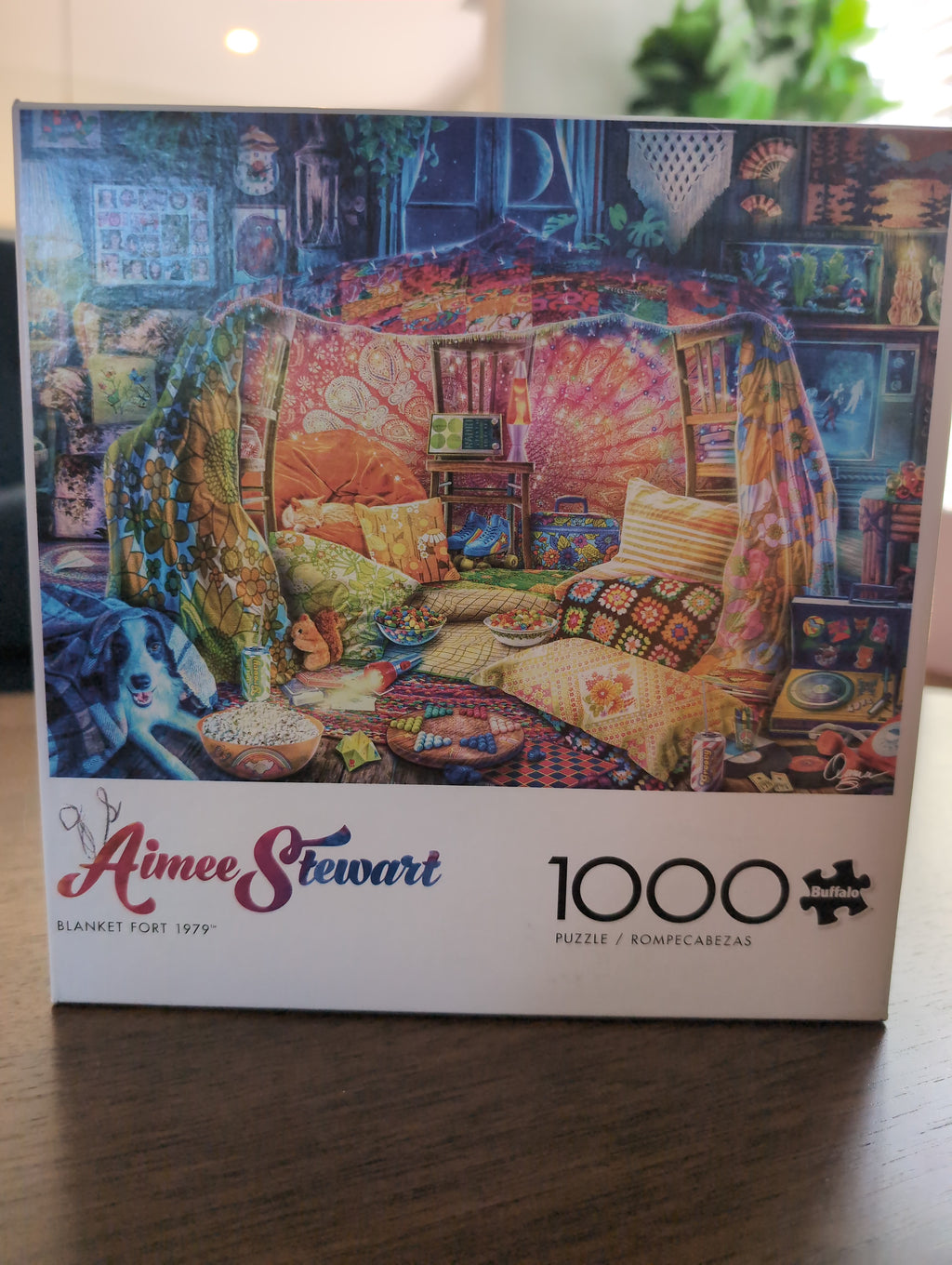 Blanket Fort 1979 (Aimee Stewart), 1000-piece puzzle, Buffalo Games