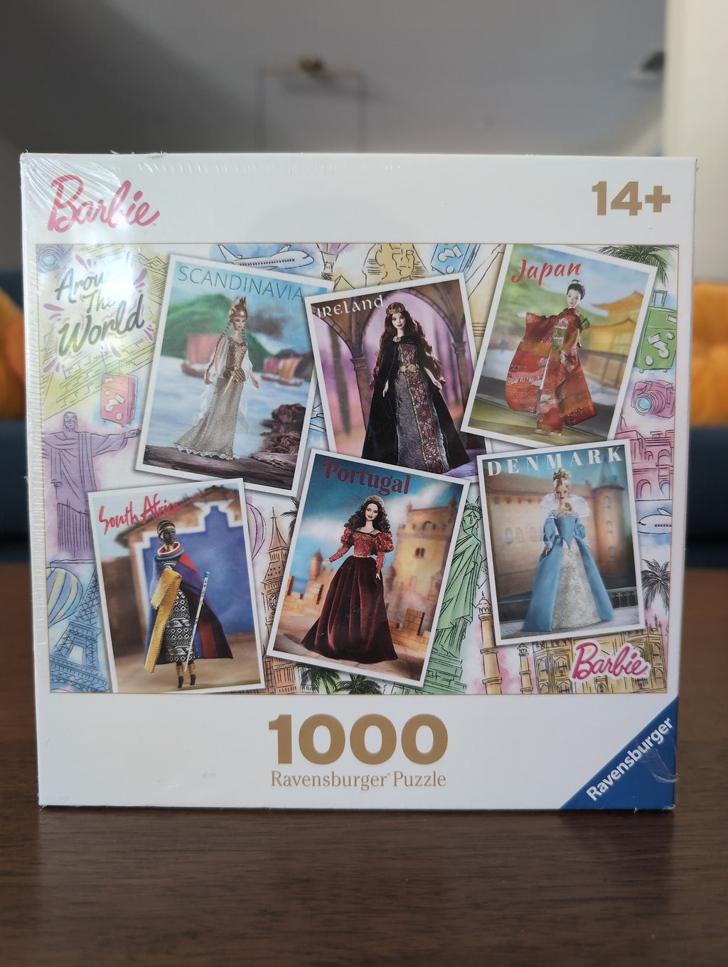 Barbie Around the World, 1000-piece puzzle, Ravensburger