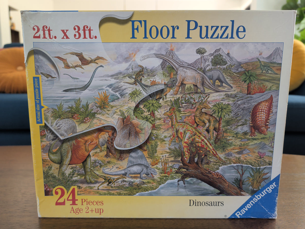 Dinosaurs, 24-piece giant kids' puzzle, Ravensburger