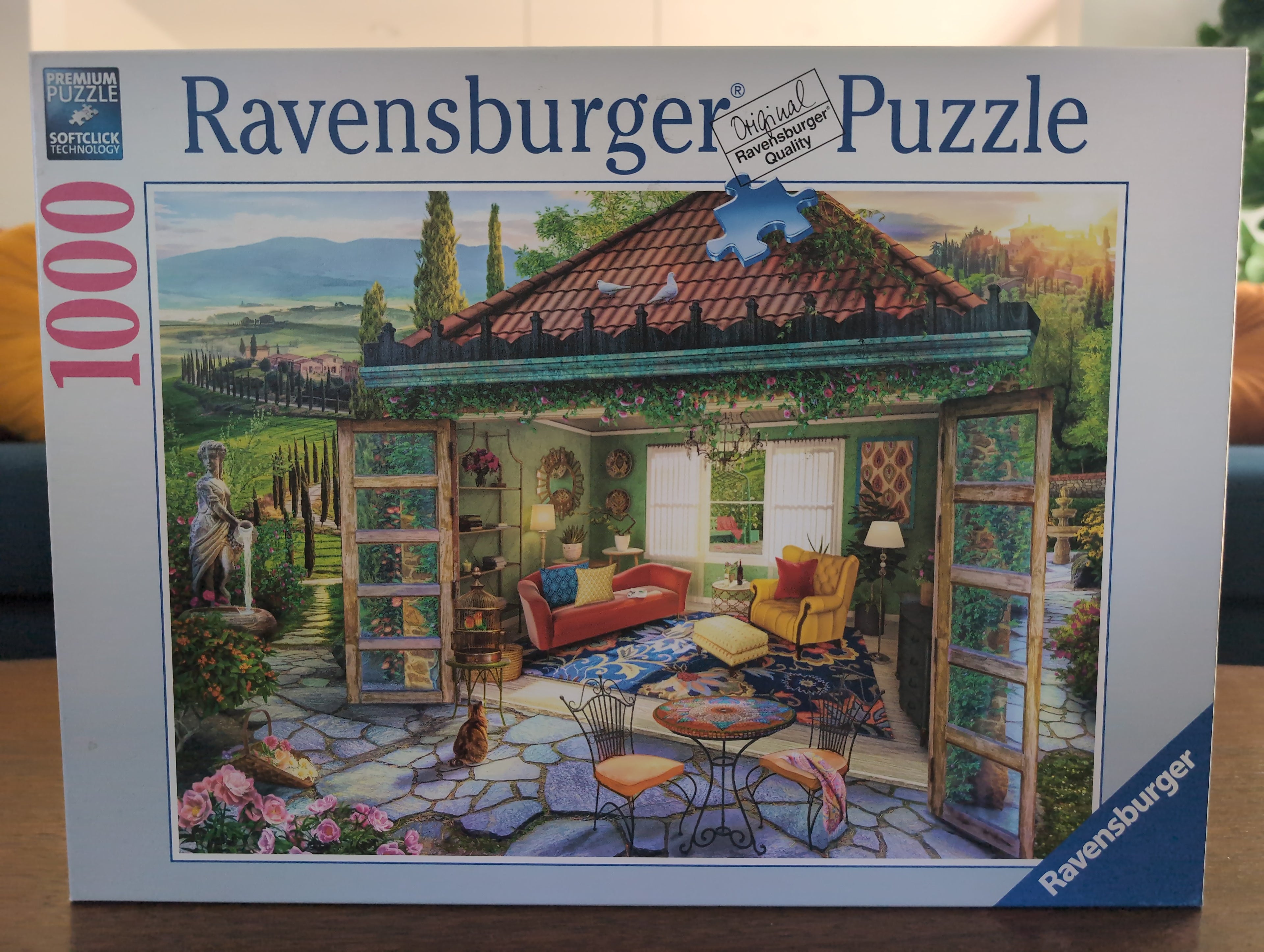 Tuscan Oasis, 1000-piece puzzle, Ravensburger