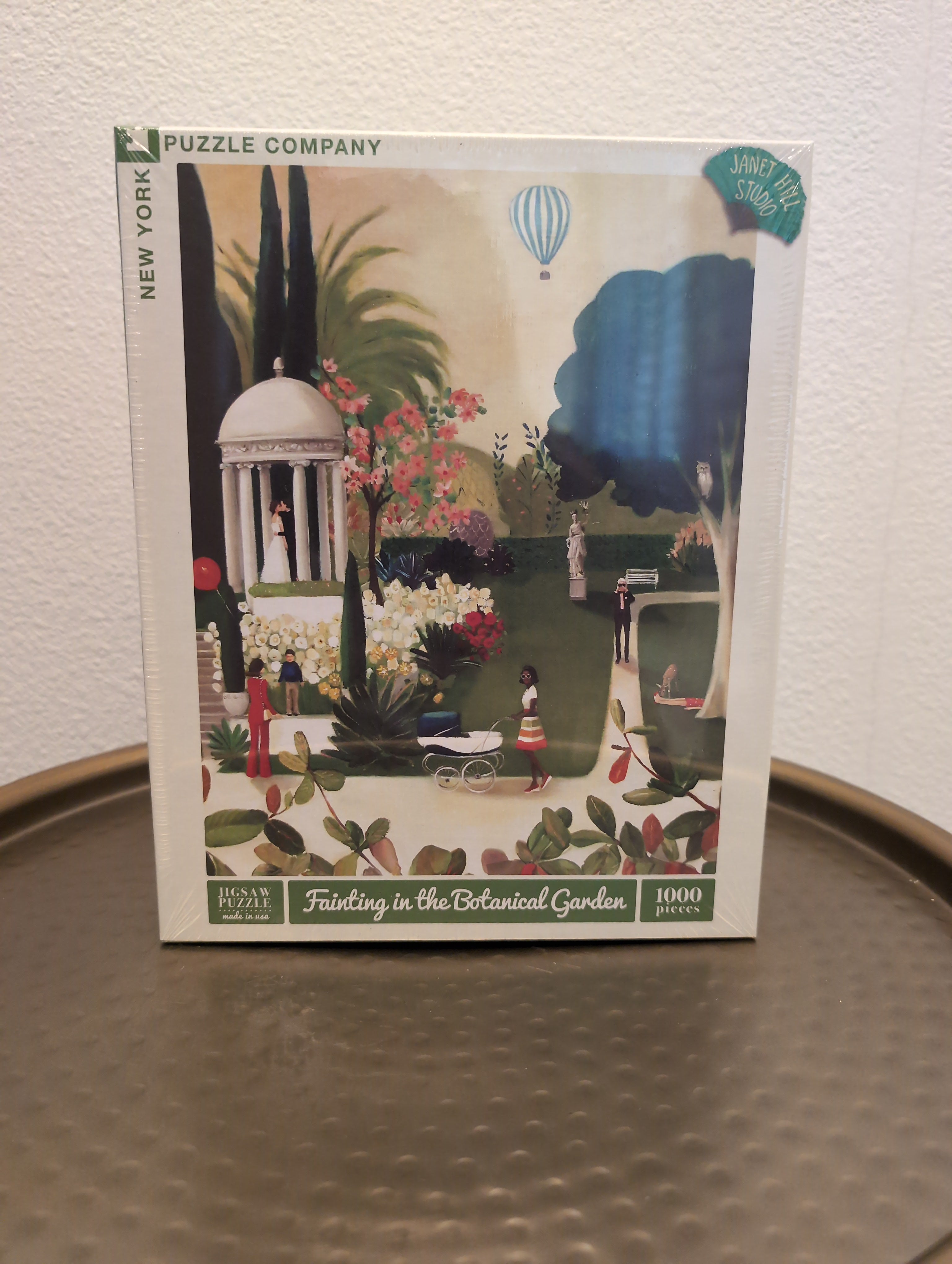 Fainting in the Botanical Garden - Janet Hill, 1000-piece puzzle, New York Puzzle Company